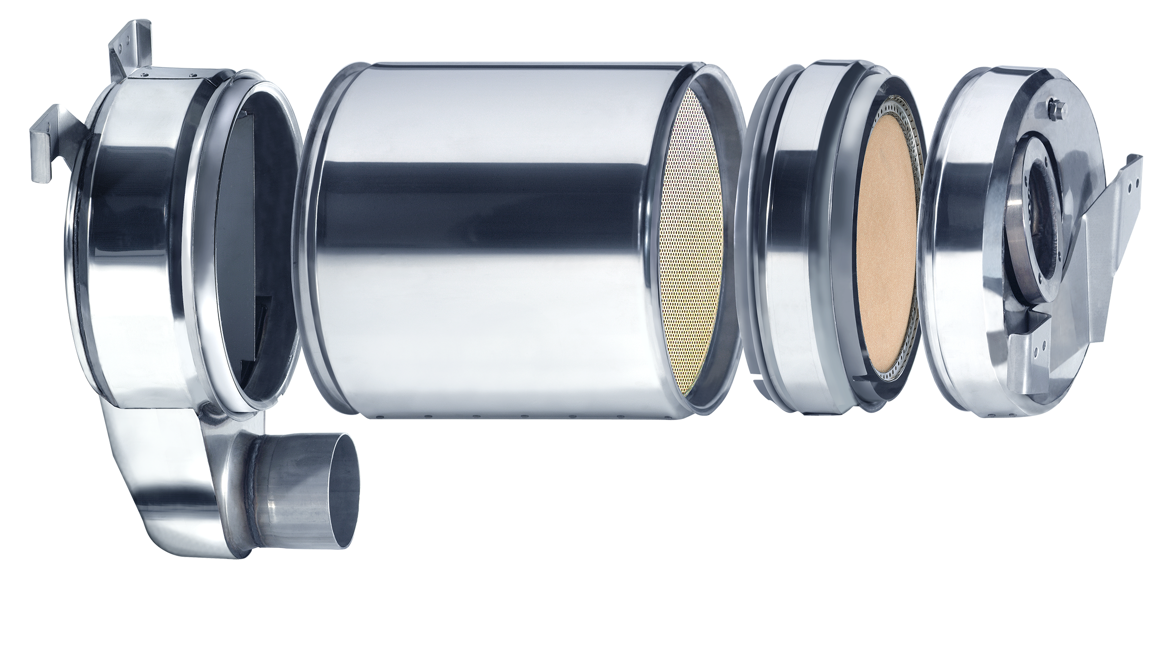 Diesel generator with emission control system